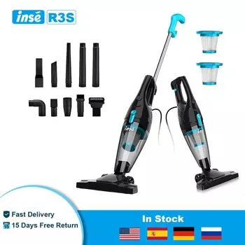 Пылесос Inse R3S, <500 Вт, проводной, сухая уборка, пылесборник