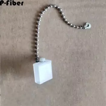 Пылезащитная заглушка USB штекер 10 шт. с цепочкой из нержавеющей стали для защиты от потери с цепочкой из нержавеющей стали защита от потери U диск крышка водонепроницаемая крышка
