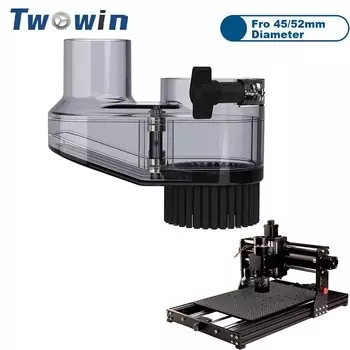 Пылезащитный башмак TWOWiN 45/52 мм для станков с ЧПУ