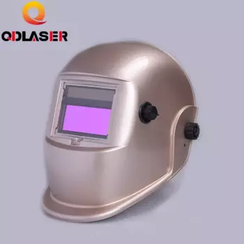 QDLASER, 2 года гарантии, Сварочная маска с автоматическим затемнением и солнечным лазером