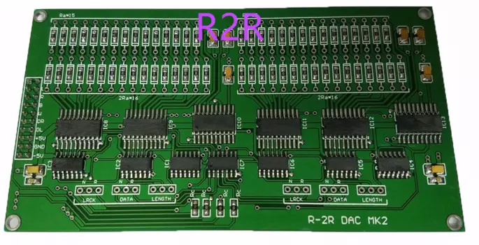R2R DAC MK2 материнская плата, системная плата, поддерживает R2R DAC MK2, PCM1702/ PCM1704 CS8414 + DF1706 (DF1700 1704 обновление