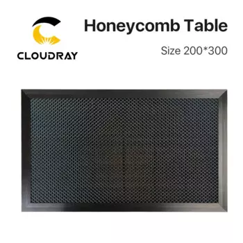 Рабочий стол Cloudray Honeycomb 200*300 мм, настраиваемая платформа, лазерные детали для CO2 машина для лазерной гравировки и резки