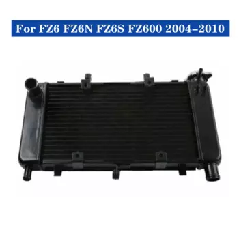 Радиатор двигателя мотоцикла для Yamaha FZ6 FZ6N FZ6S FZ600 2004-2010 2008 2009 2005, система водяного охлаждения, аксессуары для резервуара для воды