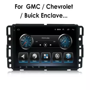 Радио Android 13 для GMC Yukon 3 GMT 900 2006-2050 Автомобильный радиоприемник Мультимедийный видеоплеер Навигация GPS Без 2din 2 din dvd