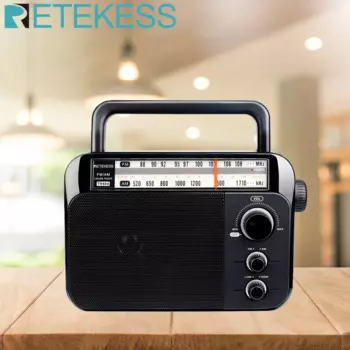Радио Retekess TR604 FM AM Портативные радиоприемники AM FM на аккумуляторе Динамики Перезаряжаемая радиостанция для пожилых людей