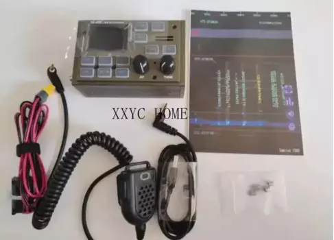 Радио SSB CW AM FM TX 3,5–29 МГц RX 500–50 МГц, встроенная звуковая карта, новый трансивер FX-4CR HF SDR, 20 Вт, любительский