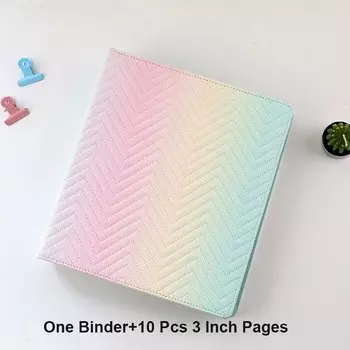 Радужная фотоальбом HarPaper A5 из искусственной кожи
