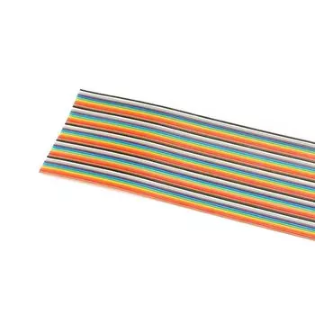 Радужный плоский кабель EC Buying Flat Ribbon Cable 1 м