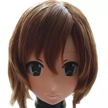 (RAIGEKI MAKS 162) Силиконовая маска для косплея Helloween для девочек, маска для трансвеститов из смолы BJD, японский мультфильм, кигуруми, аниме, маска для косплея