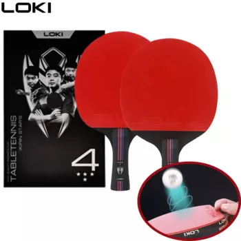Ракетка для настольного тенниса LOKI K4, 4 звезды