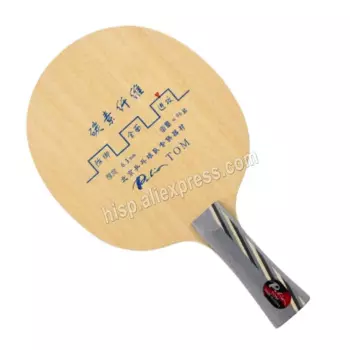 Ракетка для настольного тенниса Palio TOM 5 wood + 4 ti, ракетка для пинг-понга