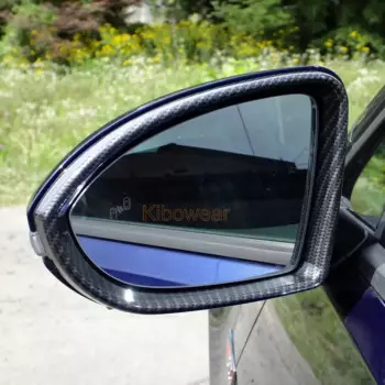 Рамка для корпуса зеркала с боковым крылом (карбоновый вид) для VW Golf 7 MK7 7,5 R GTI GTD Замена 2015 2016 2017 2018 2019 отделка