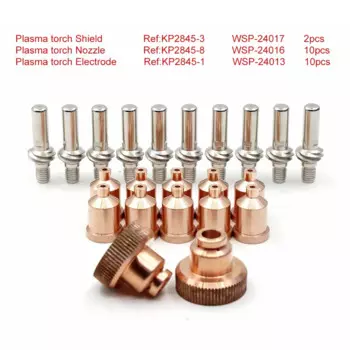 Расходные материалы для резака, 22 шт., электрод Ref Guard Ref KP2845-1 KP2845-8 Плазменный WSP-24013 WSP-24016 WSP-24017, горячий набор инструментов, новый