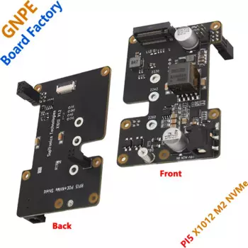 Raspberry PI 5 X1012 M.2 NVMe ssd плата расширения с поддержкой power over Ethernet