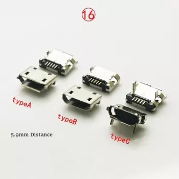 Разъемы Micro USB 2.0