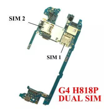 Разблокированная материнская плата Ymitn для мобильной электронной панели G4 32 ГБ для LG G4 H818P, материнская плата с двумя Sim-картами и ОС 6,0