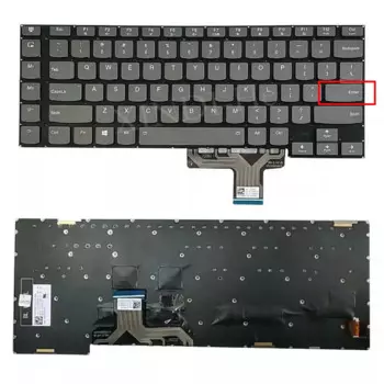 Разноцветная клавиатура с подсветкой US RGB для Lenovo Legion 15,6 дюйма