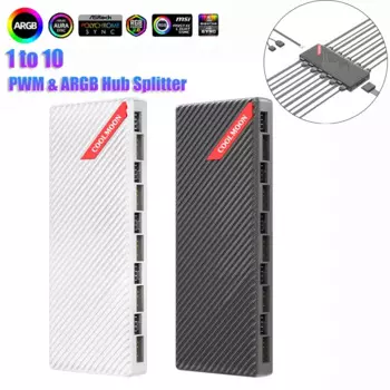 RGB контроллер YSRSAI AM10 для вентиляторов 1-10 дюймов