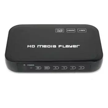 REDAMIGO Mini Full HD 1080P H.264 MKV HDMI-совместимый HDD медиаплеер центр USB OTG SD AV TV AVI RMVB RM HDDM3R