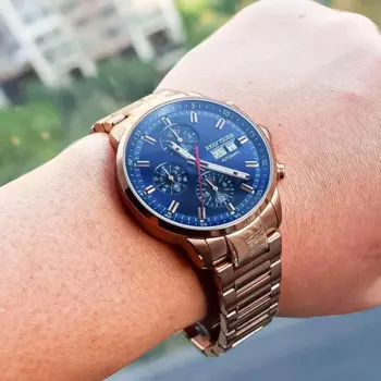 Reef Tiger/RT лучший бренд автоматические механические дата роскошные золотые наручные часы мужские водонепроницаемые Relogio Masculino RGA1659