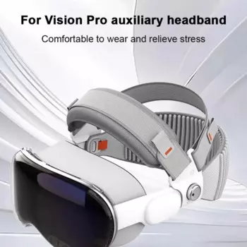 Регулируемая головная повязка для Apple Vision Pro, удобная головная повязка для снятия напряжения, аксессуары VR для Vision Pro, головной ремень
