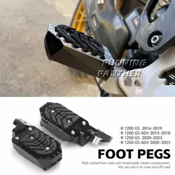 Регулируемые подножки мотоцикла для BMW R1200GS ADV K50 2016-2019 R1250GS Adventure K51 2020-2023