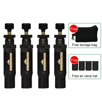 Комплект клапанов для дефляции шин isfriday (10-30 PSI), 4 шт.