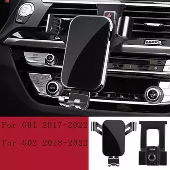 Регулируемый автомобильный держатель телефона для BMW X1 X2 X3 X4 X5 X6 X7 F48 F39 F15 F16 G05 G06 G07 G01 G02 автомобильные аксессуары для интерьера