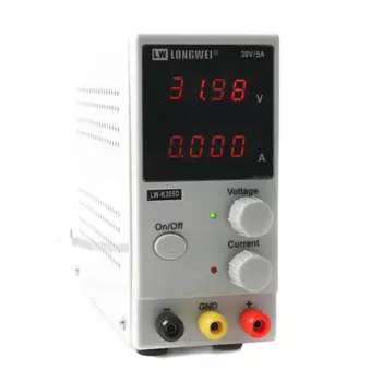 Регулируемый цифровой мини-источник питания постоянного тока LW3010D, 30 В, 10 А, лабораторный импульсный источник питания для ремонта телефонов, ноутбуков, набор адаптеров постоянного тока