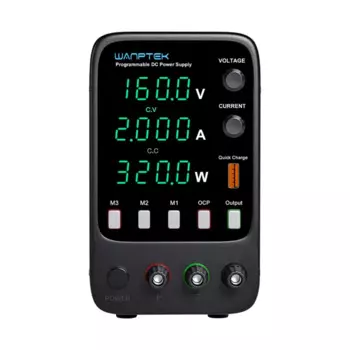Регулируемый источник питания USB COM, интерфейс связи 115 В/230 В APS1602H 0-160 в 0-2 а 320 Вт, программируемые блоки питания постоянного тока