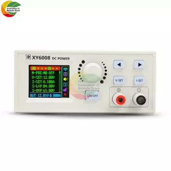 Регулируемый понижающий модуль постоянного тока XY6008 NC, модуль источника питания с постоянным напряжением и постоянным током 60 в, 8 а4, 80 Вт