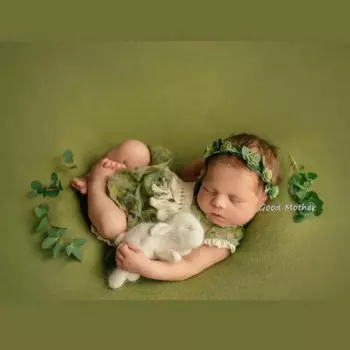 Реквизит для фотосъемки новорожденных девочек Цветочная повязка на голову цветочные шорты наряды комплект платья 3 предмета реквизит для фотосъемки в студии