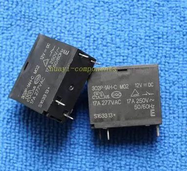 Реле 302P-1AH-C-12VDC
