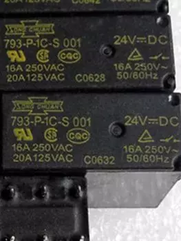 2 шт. 24 В реле 793-P-1C-S 001 24 В постоянного тока, 8 контактов