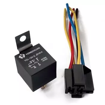 Реле автомобильное YCL-12V-C JD1914 40А 5 контактов
