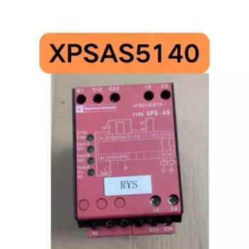 Реле безопасности б/у, XPSAS5140, Протестировано нормально, и его функция не будет повреждена