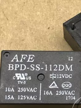 Реле BPD-SS-112DM 12 В, 2 шт., 4 контакта, 12 В постоянного тока
