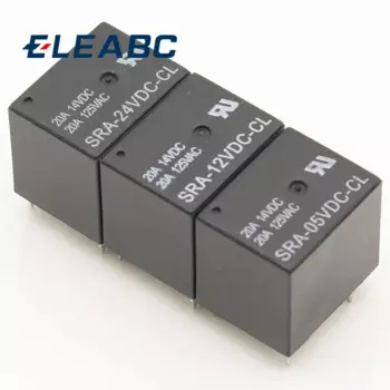 Реле ELEABC SRA-05VDC-CL SRA-12VDC-CL SRA-24VDC-CL 5В 12В 24В