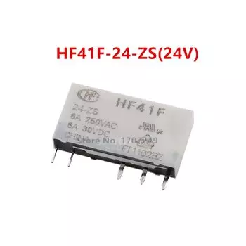 Реле HF41F 5В 12В 24В NoEnName_Null