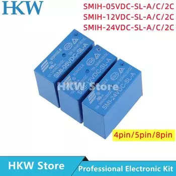 Реле HKWDZ SMIH 5A 10A 4/5/8 контактов 12/24В