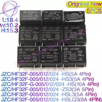 Реле Hongfa JZC/HF32F 5шт