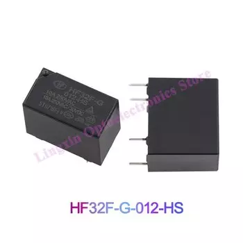 20 шт./партия, реле HF32F - 005 012 024 - HS / HS3 / ZS3 3A 5A 10A 250VAC 4pin 5pin JZC/HF32F-G DC5V 12V 24V