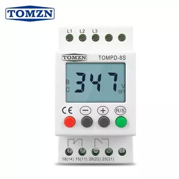 Реле контроля напряжения TOMZN TOMPD-8S