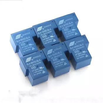 Реле мощности SLA-05 12 24 48VDC-SL-A-5P 10 шт.