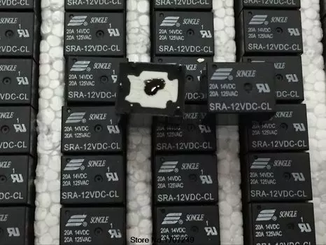 Реле мощности SRA-12VDC-CL 50 шт.