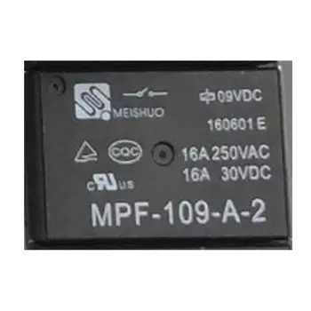 Реле MPF-109-A-2 9В 16А 4 контакта