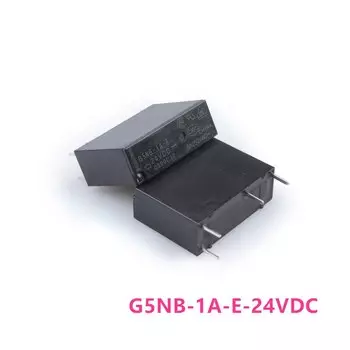 10 шт. новое оригинальное реле питания G5NB -1A-E-5VDC G5NB-1A-E-12VDC G5NB-1A-E-24VDC 5A 4PIN, совместимое HF46F ALDP112 124 5 В 12 В 24 В