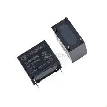 25 шт. HF32FV-G-5-HSTF HF32FV-G-12-HSTF HF32FV-G-24-HSTF HF32FV-16 -5 12 24 HLTF 4PIN 10A 16A 5V 12V 24V реле питания