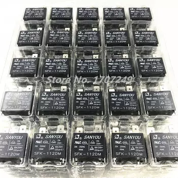 Реле SANYOU SFK-112DM 12В 20А 250В 4 контакта