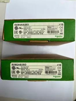 Реле Schneider, 10 шт., реле RXM4AB2BD RXM4AB2P7 RXM4AB2JD RXZE1M4C 4CO 6A, реле + LTB + светодиодный 24 В постоянного тока, В переменного тока, реле noriginal Schneider